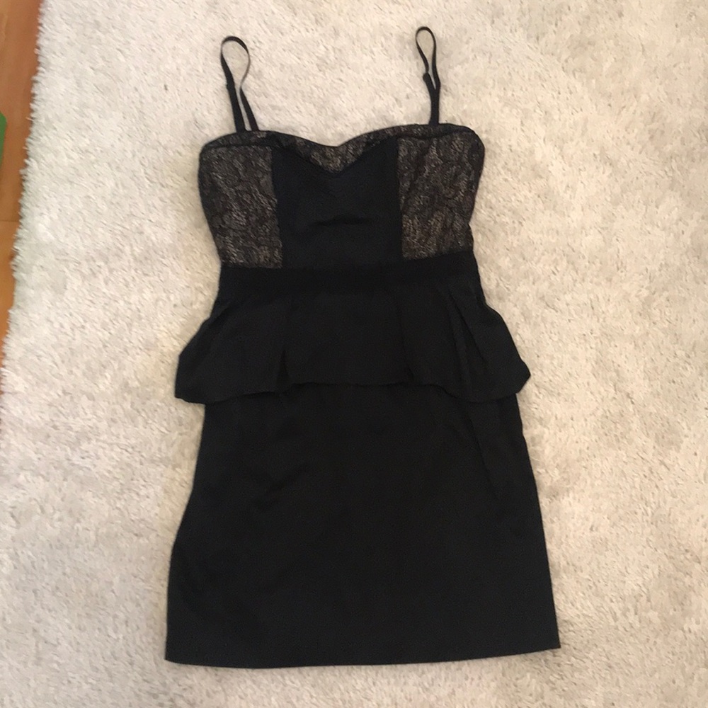 BCBG size 6 Peplum Dress